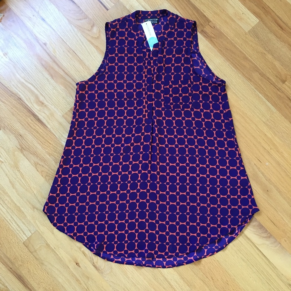Stitch Fix Papermoon Norris Split Neck Blouse